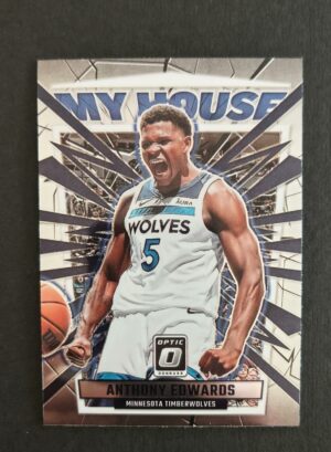 2023-24 Panini Optic My House Anthony Edwards #9