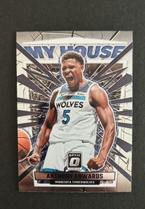 2023-24 Panini Optic My House Anthony Edwards #9