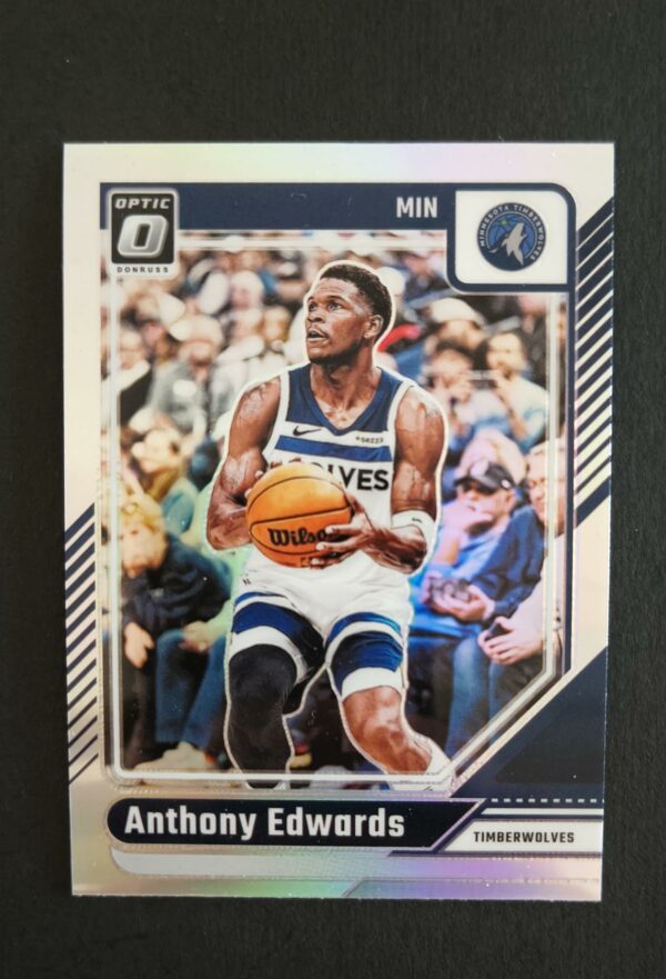 2024-25 Panini Optic Anthony Edwards #31 Silver