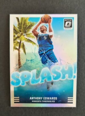 2024-25 Panini Optic Splash! Anthony Edwards #7 Silver