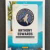 2024-25 Panini Optic Splash! Anthony Edwards #7 Purple