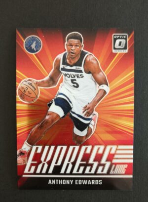 2024-25 Panini Optic Express Lane Anthony Edwards #7