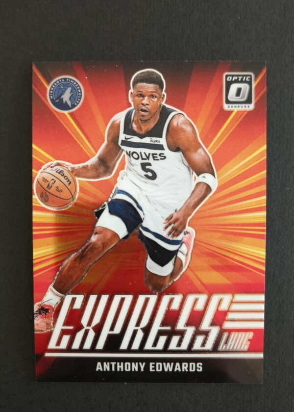 2024-25 Panini Optic Express Lane Anthony Edwards #7
