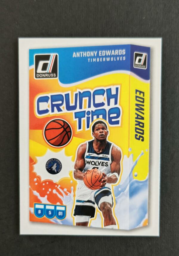 2024-25 Panini Donruss Crunch Time Anthony Edwards #15