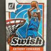 2024-25 Panini Donruss Swish Anthony Edwards #18 Diamond