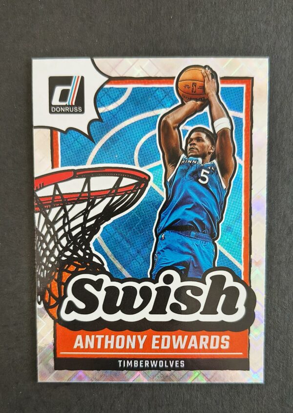 2024-25 Panini Donruss Swish Anthony Edwards #18 Diamond