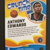 2024-25 Panini Donruss Crunch Time Anthony Edwards #15 Diamond