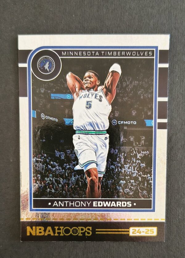 2024-25 Panini Hoops Anthony Edwards #181 Texture