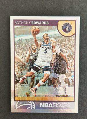 2024-25 Panini Hoops Throwback Anthony Edwards #17