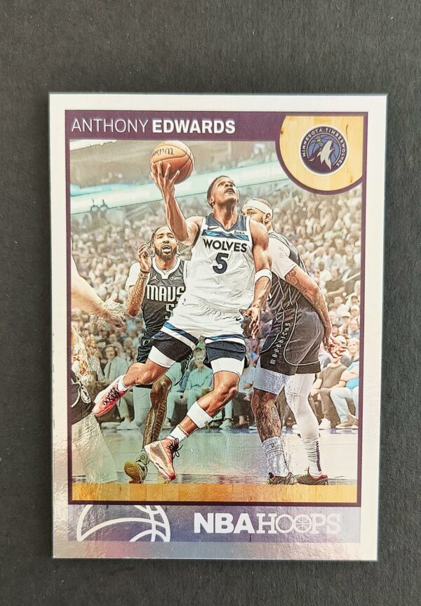 2024-25 Panini Hoops Throwback Anthony Edwards #17