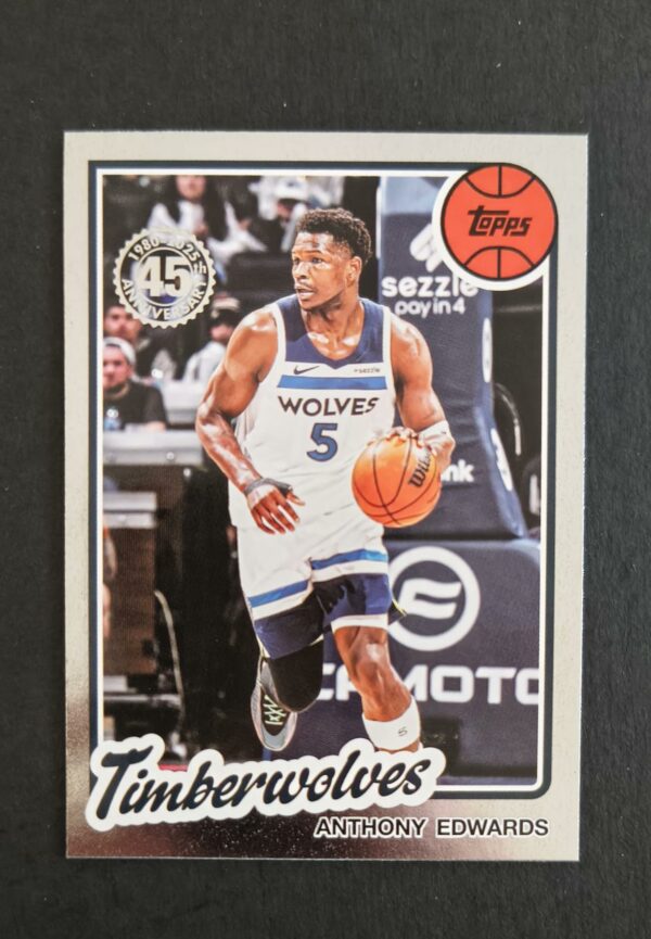 2025-26 Topps 45th Anniversary Anthony Edwards