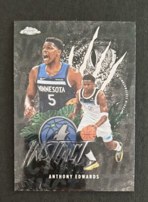 2025-26 Topps Chrome Instinct Anthony Edwards