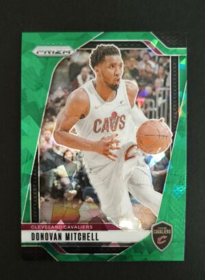 2024-25 Panini Prizm Donovan Mitchell #155 Green Ice