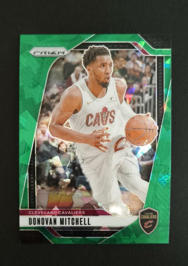 2024-25 Panini Prizm Donovan Mitchell #155 Green Ice
