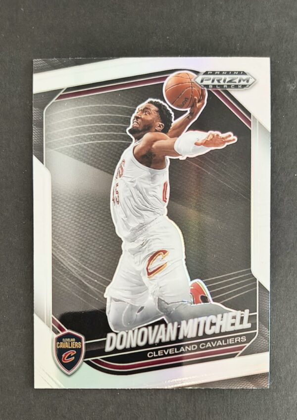 2024-25 Panini Prizm Black Donovan Mitchell #49 Silver