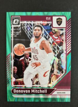 2024-25 Panini Optic Donovan Mitchell #91 Green Wave