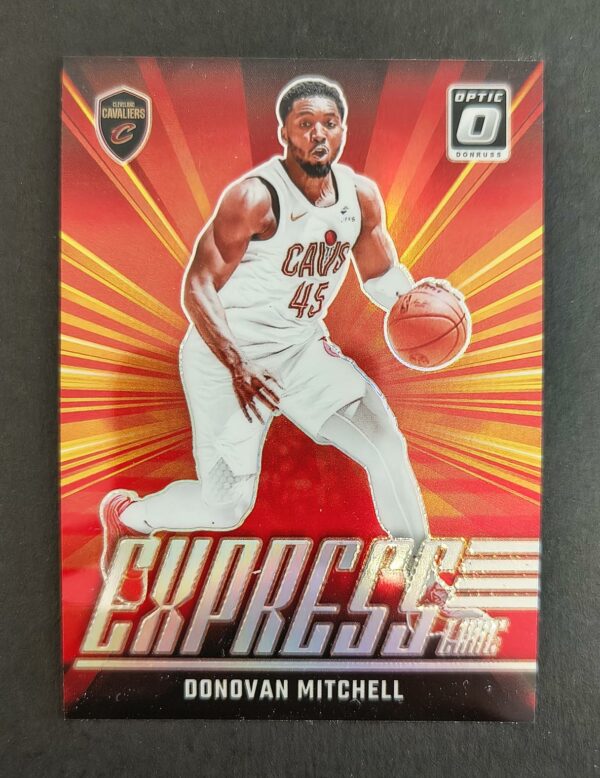2024-25 Panini Optic Express Lane Donovan Mitchell #12 Silver