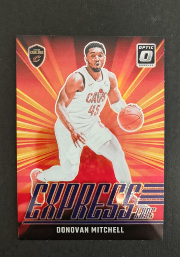 2024-25 Panini Optic Express Lane Donovan Mitchell #12 Purple