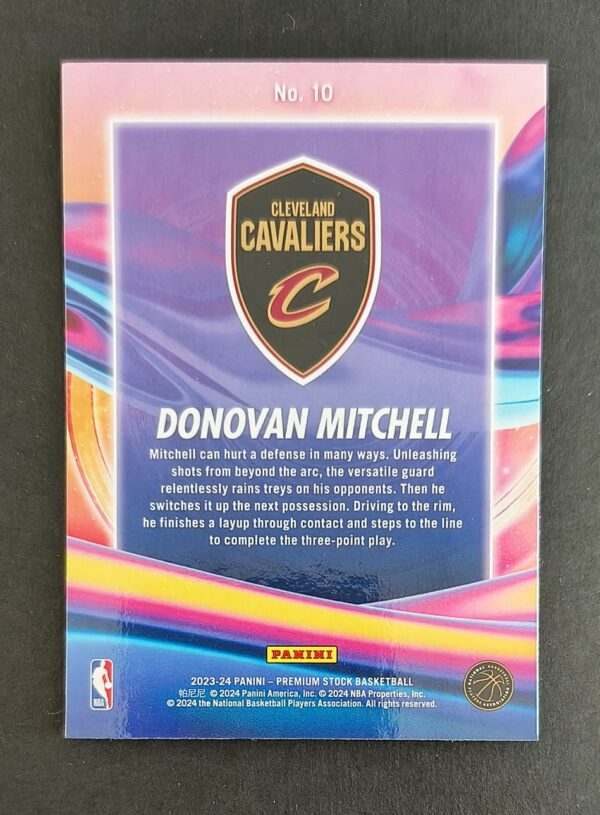 2023-24 Panini Hoops Premium Stock Anti Gravity Donovan Mitchell #10