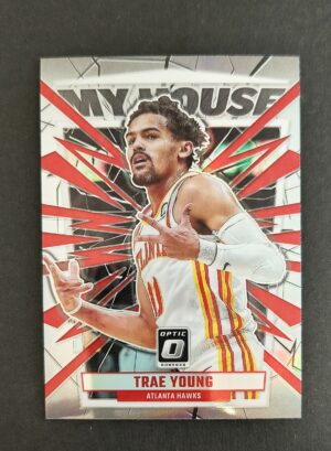 2023-24 Panini Optic My House Trae Young #8 Silver