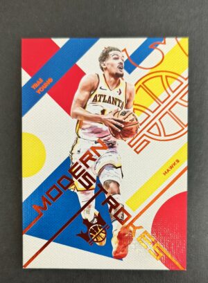2024-25 Panini Court Kings Modern Strokes Trae Young #6 48/99