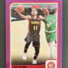 2023-24 Panini Hoops  Trae Young #117 Purple