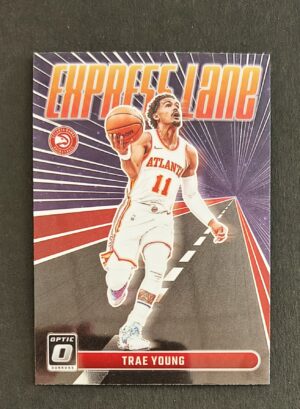 2023-24 Panini Optic Express Lane Trae Young #22
