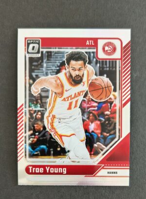 2024-25 Panini Optic Trae Young #186 Silver