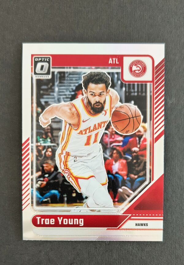 2024-25 Panini Optic Trae Young #186 Silver
