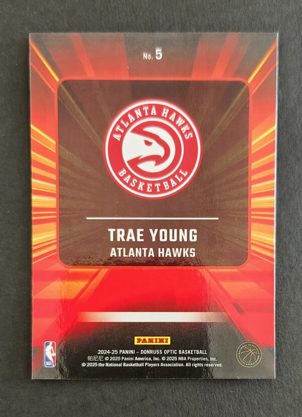2024-25 Panini Optic Express Lane Trae Young #5