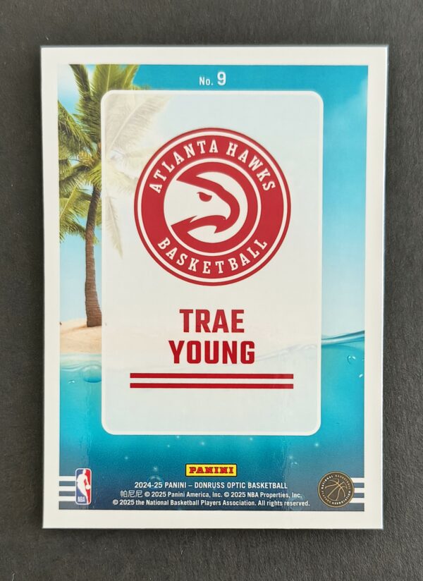 2024-25 Panini Optic Splash! Trae Young #9