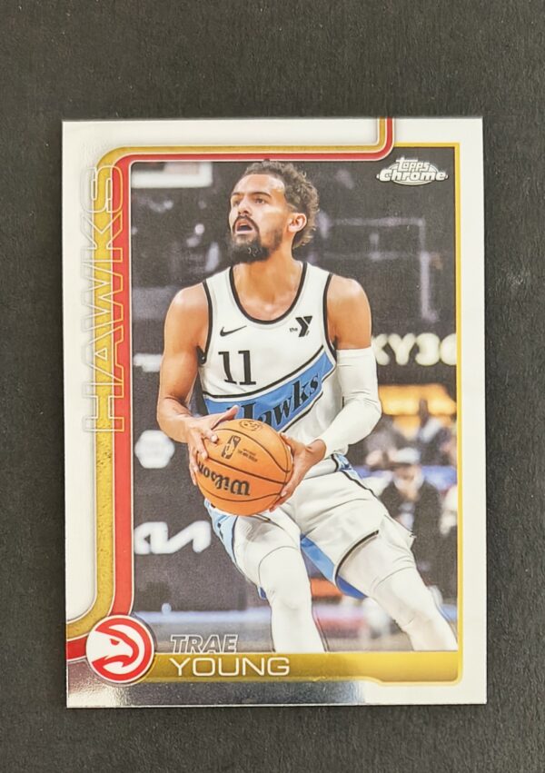 2025-26 Panini Topps Chrome Trae Young #5