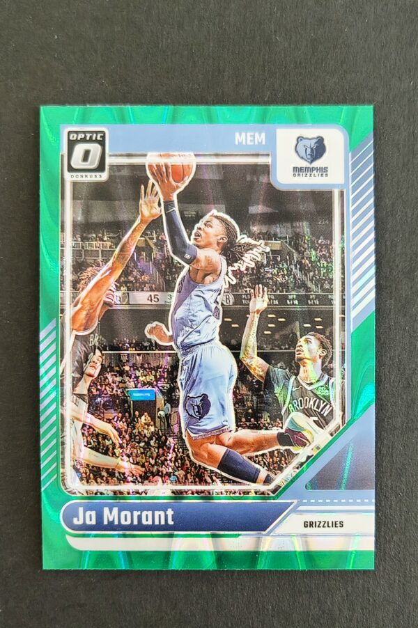 2024-25 Panini Optic Ja Morant #106 Green Wave
