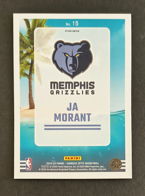 2024-25 Panini Optic Splash! Ja Morant #15 Purple