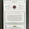 2014-15 Panini National Treasures Night Moves Kyle Lowry 10/25 Auto Patch 4 Colors