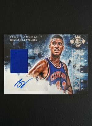 2013-14 Court Kings Sovereign Signatures Brad Daugherty 014/199 Auto Jersey
