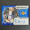 2023-24 Panini Mosaic Pictographs Christian Wood 04/49 Auto