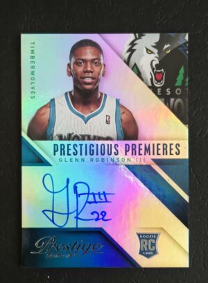 2014-15 Panini Prestige Prestigious Premieres Glen Robinson III RC Auto