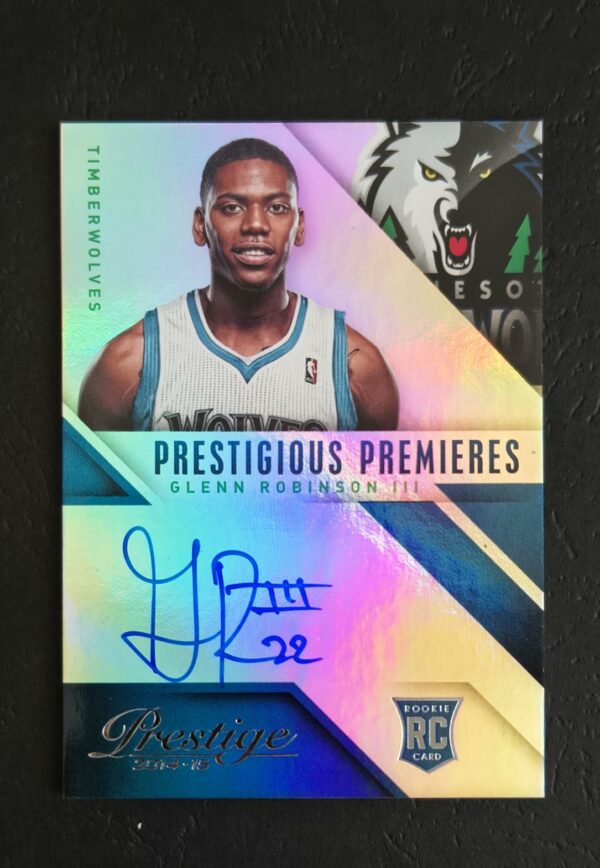 2014-15 Panini Prestige Prestigious Premieres Glen Robinson III RC Auto