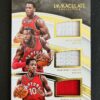 2015-16 Panini Immaculate Kyle Lowry Demarre Carroll Demar Derozan 37/49 Triple Jersey