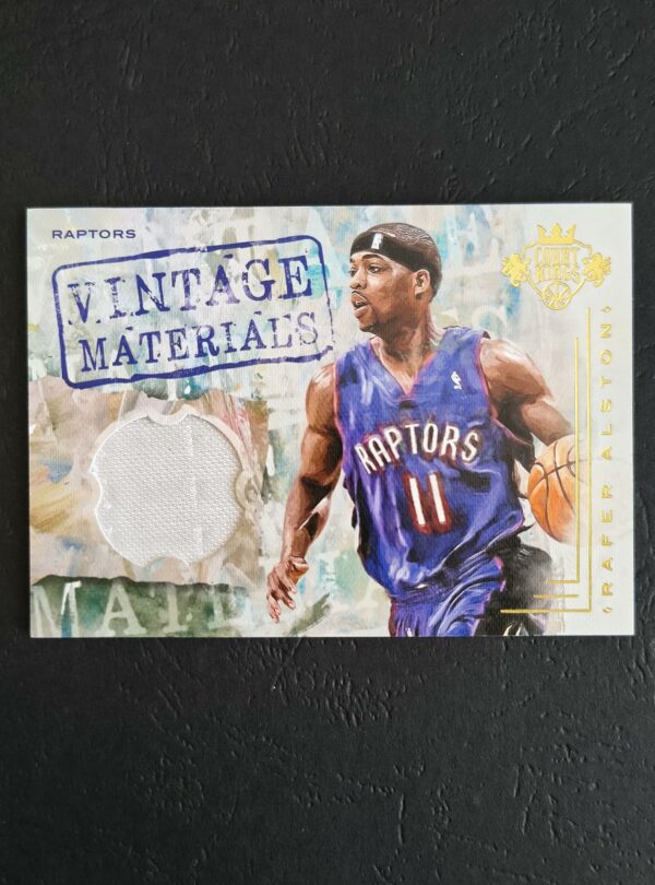 2016-17 Panini Court Kings Vintage Materials Rafer Alston 004/149 Jersey