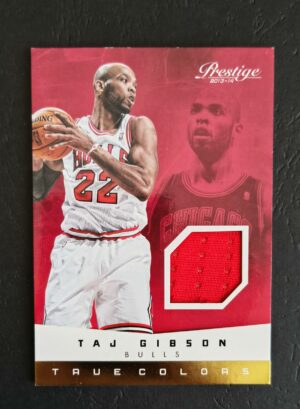 2013-14 Panini Prestige True Colors Taj Gibson Jersey