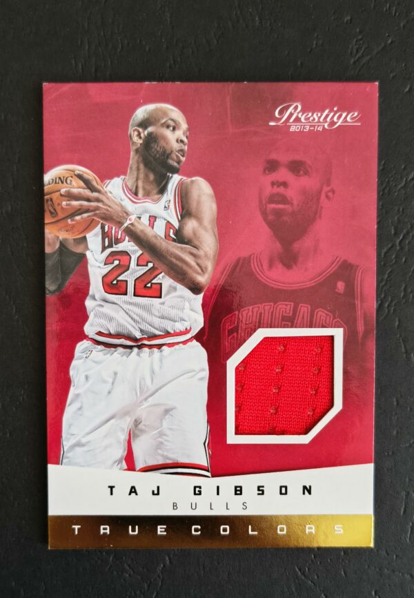 2013-14 Panini Prestige True Colors Taj Gibson Jersey