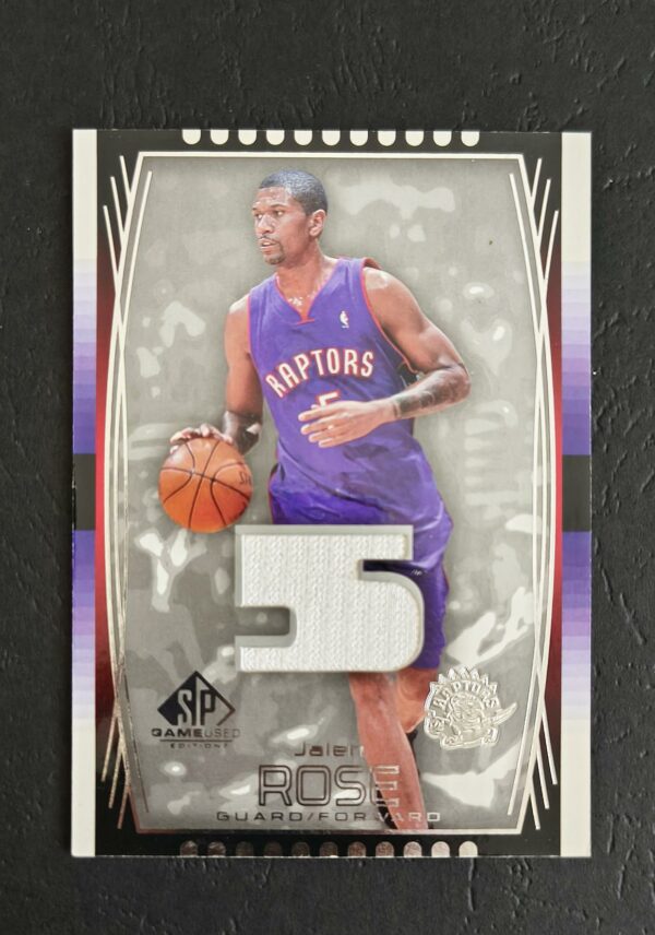 2004-05 SP Game Used Jalen Rose #88 Jersey