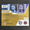 2003-04 Fleer Authentix Game of Week Kenyon Martin Vince Carter Dual Jersey