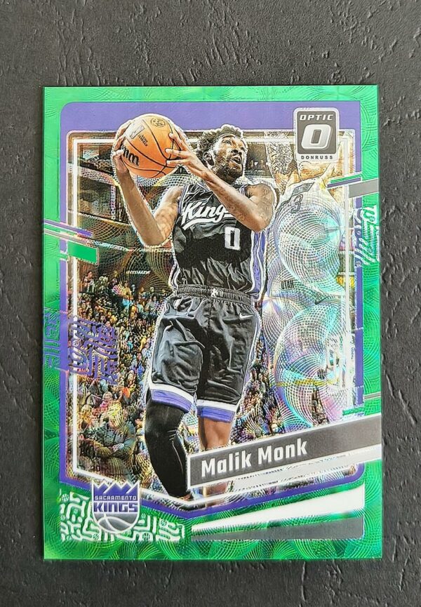 2023-24 Panini Optic Malik Monk #96 34/65 Green Scope