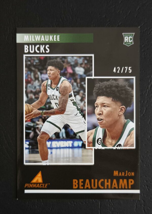 2022-23 Panini Chronicles Pinnacle Marjon Beauchamp 42/75 RC