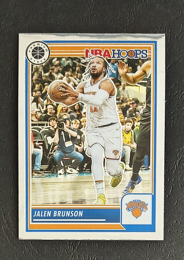 2023-24 Panini Hoops Premium Stock Jalen Brunson #242