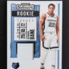 2020-21 Panini Contenders Rookie Ticket Desmond Bane RC Jersey