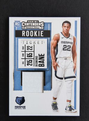 2020-21 Panini Contenders Rookie Ticket Desmond Bane RC Jersey